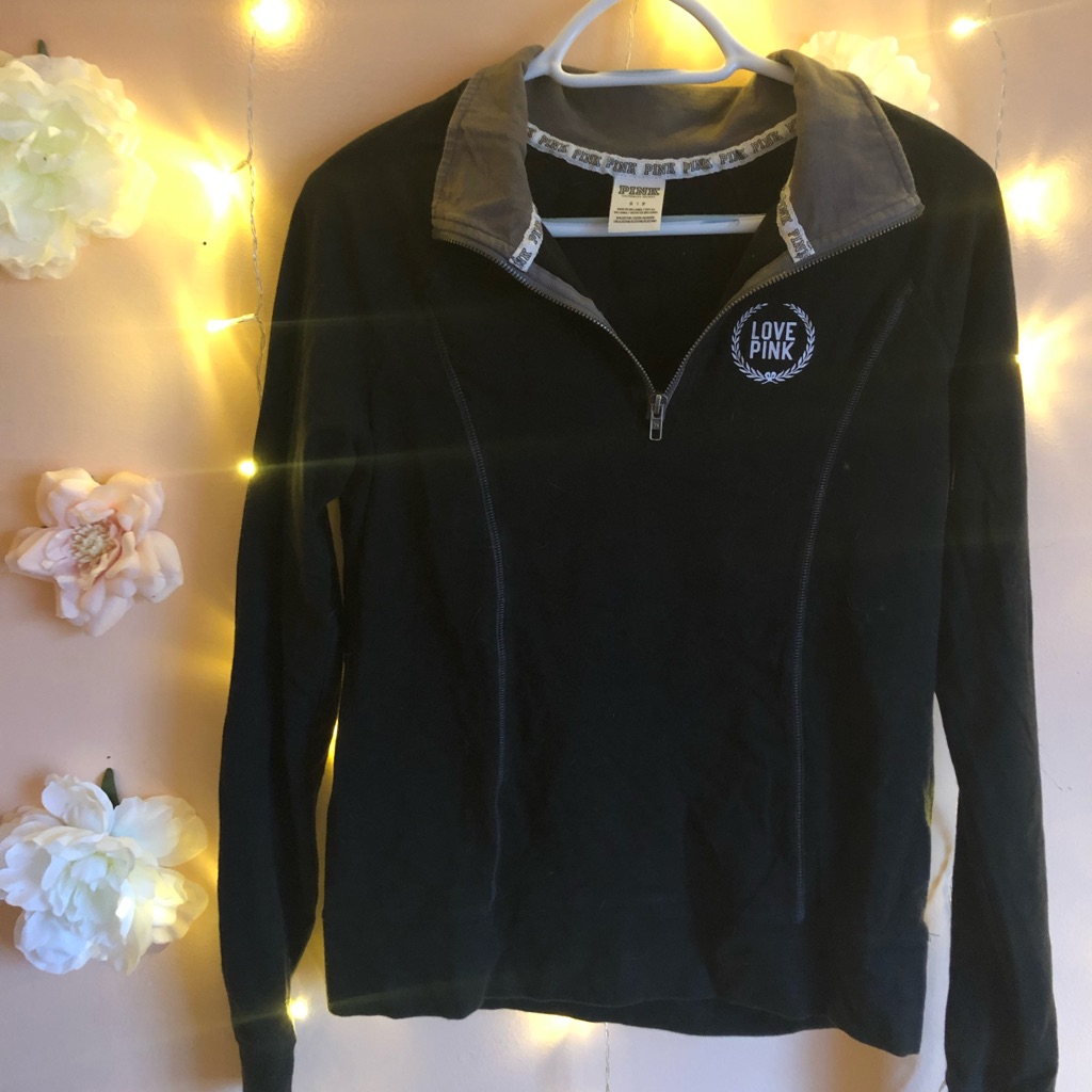 Vs Pink Half Zip
